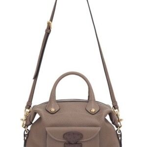 Loewe Tan Leather Shoulder Bag